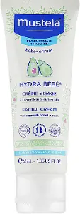 HYDRA-BEBE УВЛАЖНЯЮЩИЙ КРЕМ ДЛЯ ЛИЦА "MUSTELA BEBE" тм "MUSTELA" 40 мл