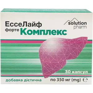 Есселайф форте комплекс капсулы , тм Solution Pharm № 30