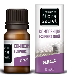 Композиція (суміш) ефірних олій FLORA SECRET релакс 10 мл