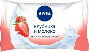 МЫЛО "КЛУБНИКА И МОЛОКО" тм "NIVEA" 90 г