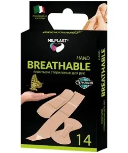 Лейкопластырь Милпласт Breathable hand