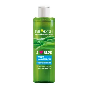 Тонер для лица гиалуроновый I love aloe 200 мл