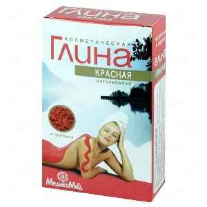 ГЛИНА КОСМЕТИЧЕСКАЯ КРАСНАЯ 100 г