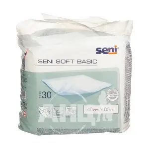 ПЕЛЕНКИ ПОГЛОЩАЮЩИЕ SENI SOFT BASIC 40 см * 60 см