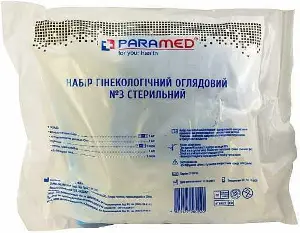 Набір гінекологічний оглядовий Парамед №3, стерил.