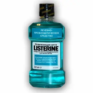 СРЕДСТВО МНОГОФУНКЦИОНАЛЬНОЕ ДЛЯ РОТОВОЙ ПОЛОСТИ LISTERINE "ОСВЕЖАЮЩАЯ МЯТА" 250 мл