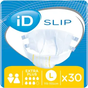 ПОДГУЗНИКИ ДЛЯ ВЗРОСЛЫХ ID SLIP extra plus, L