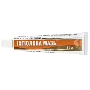 Ихтиоловая мазь мазь 10% туба 25 г