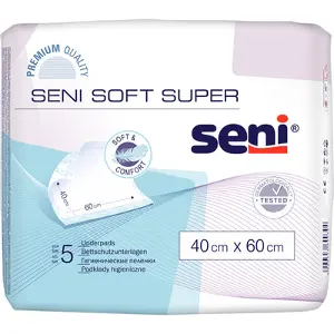 ПЕЛЕНКИ ГИГИЕНИЧЕСКИЕ SENI SOFT SUPER 40 * 60 см