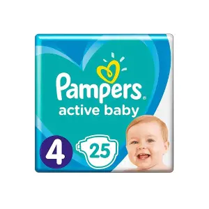 ПОДГУЗНИКИ ДЕТСКИЕ PAMPERS ACTIVE BABY maxi (9-14 кг)