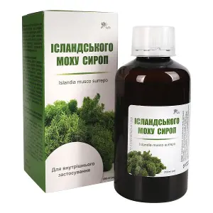 Исландского мха сироп сироп фл. в пачке 200 мл, тм Ронфарм