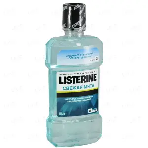 ОПОЛАСКИВАТЕЛЬ ДЛЯ РОТОВОЙ ПОЛОСТИ LISTERINE® "СВЕЖАЯ МЯТА" 500 мл, Свежая мята