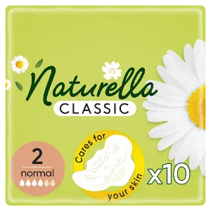 ПРОКЛАДКИ ГИГИЕНИЧЕСКИЕ NATURELLA CAMOMILE с крылышками