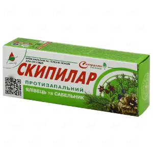 Крем-гель Скіпілар для суглобів протизапальний з ялівцем та шабельником 75 мл