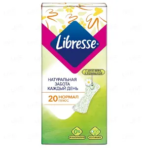 ПРОКЛАДКИ ЖЕНСКИЕ ГИГИЕНИЧЕСКИЕ LIBRESSE NATURAL CARE НОРМАЛ 