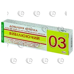 Домашня аптечка 03 відбілюючий крем-бальзам для тіла туба 40 г