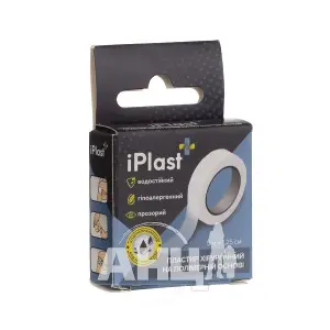 ПЛАСТЫРЬ тм "iPlast" ХИРУРГИЧЕСКИЙ 5 м х 1,25 см, на полимерной основе