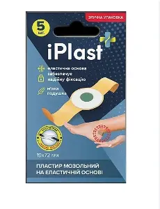 ПЛАСТЫРЬ тм "iPlast" МОЗОЛЬНЫЙ 19 * 72 мм