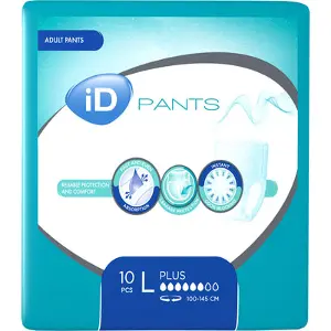 ПОДГУЗНИКИ-ТРУСЫ ID PANTS plus дышащие, L