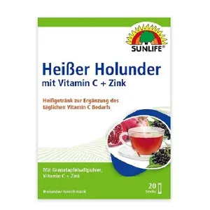 Sunlife HeiBe Holunder Vitamin C + Zink пор. стик 4 г