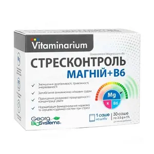 Витаминариум Стрессконтроль Магний+B6 пор. саше