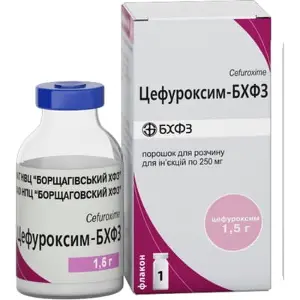 Цефуроксим-БХФЗ пор. д/ин. 1500 мг