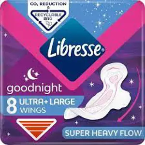 ПРОКЛАДКИ ЖЕНСКИЕ ГИГИЕНИЧЕСКИЕ LIBRESSE ULTRA GOODNIGHT soft