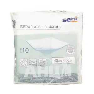 ПЕЛЕНКИ ПОГЛОЩАЮЩИЕ SENI SOFT BASIC 40 см * 60 см