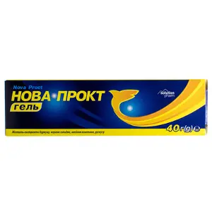 Нова прокт гель космет. туба 40 г, тм Solution Pharm