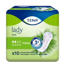 ПРОКЛАДКИ УРОЛОГИЧЕСКИЕ TENA LADY SLIM MINI 