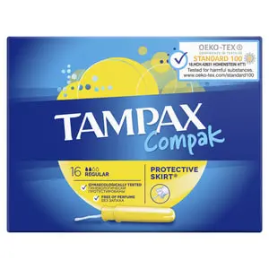 ТАМПОНЫ ГИГИЕНИЧЕСКИЕ TAMPAX с аппликатором