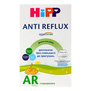 HiPP ДЕТСКАЯ СУХАЯ МОЛОЧНАЯ СМЕСЬ ANTI-REFLUX С РОЖДЕНИЯ 300 г, с рождения