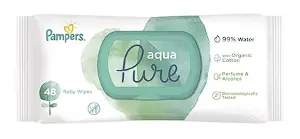 Влажные салфетки детские PAMPERS Aqua Pure