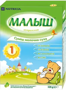 СМЕСЬ МОЛОЧНАЯ СУХАЯ "МАЛЫШ ИСТРИНСКИЙ® 1" 350 г