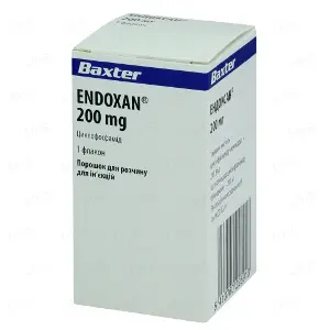 Эндоксан® 200 мг пор. д/ин. 200 мг фл.