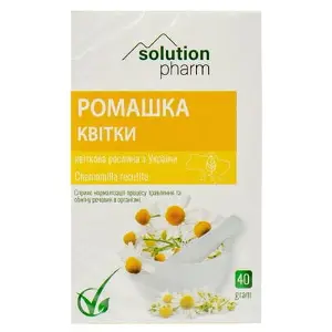 Ромашки квітки квітки 40 г, тм Solution Pharm