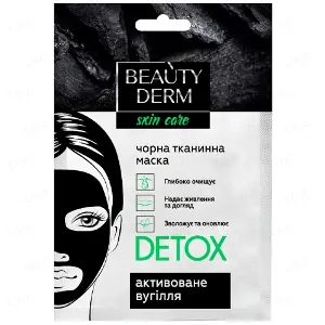 Маска тканинна Б'ютідерм Detox