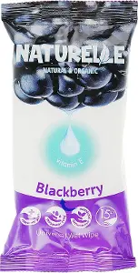 ВЛАЖНЫЕ САЛФЕТКИ "NATURELLE" BLACKBERRY 