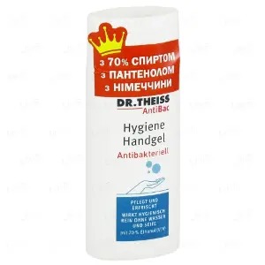 AntiBac Др.Тайсс гігієнічний гель для рук гель 50 мл