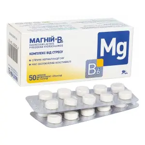 Комплекс від стресу Mg+B6 таблетки № 50