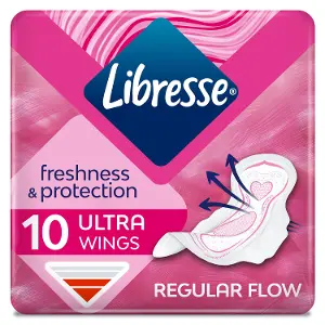 ПРОКЛАДКИ ЖЕНСКИЕ ГИГИЕНИЧЕСКИЕ LIBRESSE ULTRA NORMAL FRESHNESS AND PROTECTION WITH WINGS 