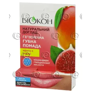 Помада гігієнічна Натуральний догляд 4,6 г, манго, инжир