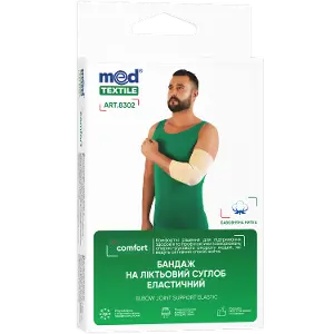 БАНДАЖ НА ЛОКТЕВОЙ СУСТАВ ЭЛАСТИЧНЫЙ MEDTEXTILE 8302, размер XL