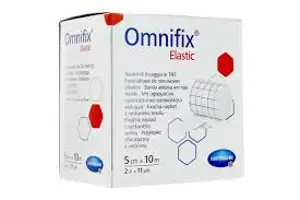 Пластырь эластичный фикструющий на нетканой основе Omnifix® Elastic 5 см * 10 м, ленточный