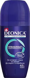 Деоніка фо мен антиперспірант ролик 50 мл, невидимий