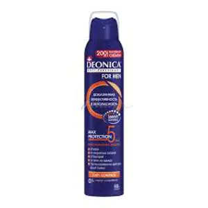 DEONICA FOR MEN АНТИПЕРСПИРАНТ спрей 200 мл, 5Protection