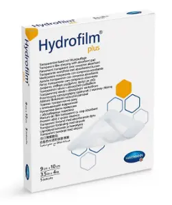 Повязка пленочная прозрачная с абсорбирующей подушечкой Hydrofilm® Plus 9 см х 10 см