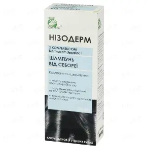 Нізодерм з комплексом Дермософт декалакт шампунь від себореї 200 мл