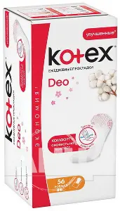 ПРОКЛАДКИ ЖЕНСКИЕ ГИГИЕНИЧЕСКИЕ KOTEX NORMAL DEO 