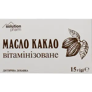 МАСЛО КАКАО ВИТАМИНИЗИРОВАННОЕ 15 г